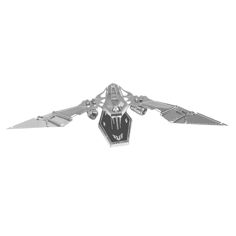 Bat starship 3D Metal Puzzle Model Kits DIY Laser Cut Puzzles Jigsaw Toy For Children