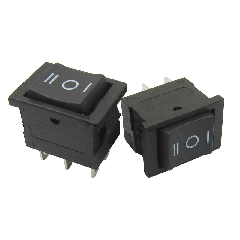 (REDTOWN)Boat switch power supply rocker six feet third gear 21 * 15MM boat switch double pole double throw