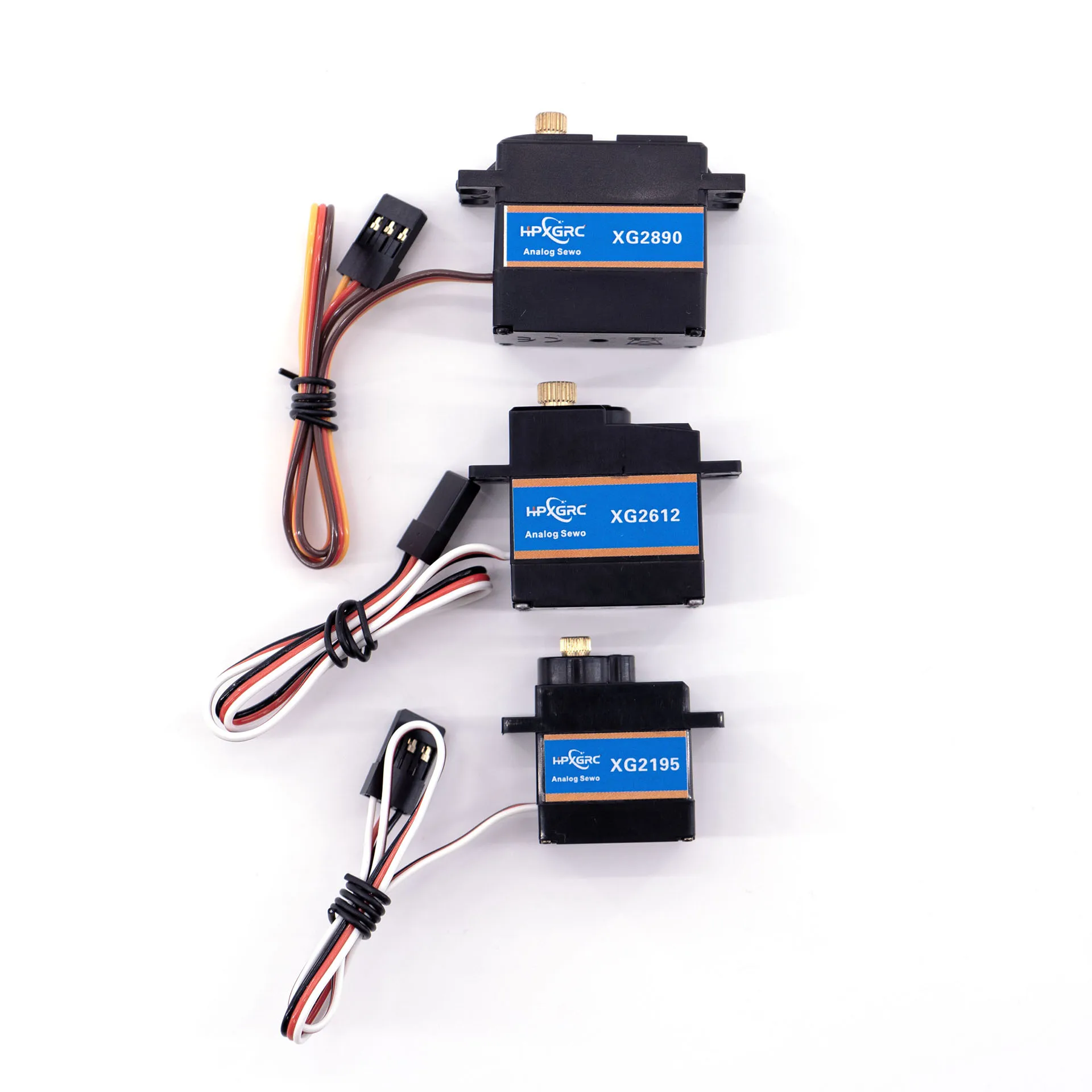HPXGRC Waterproof Servo 9g 17g 20g Digital Micro Servo for RC Plane Drone Mini Car Helicopter Fixed-wing Wltoys