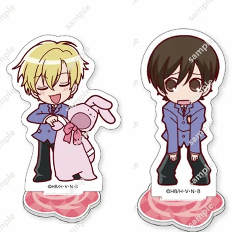 Cartoon School Anime Characters Fujioka Haruhi King Hitachiin Hikaru Acrylic Stand Figure Standing Model Plate Table Cosplay Toy