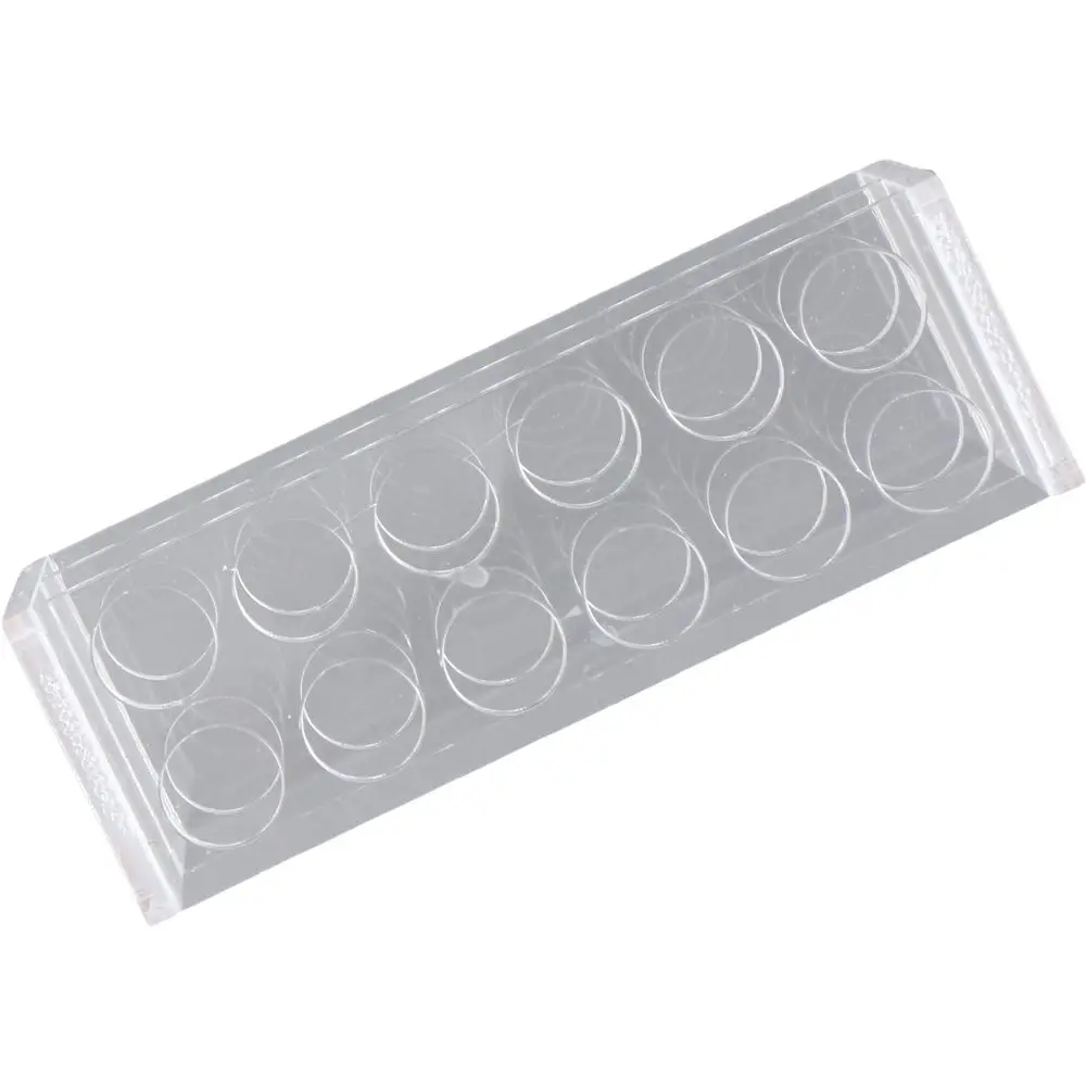 10ml Test Tube Rack Holder Firmly 16mm Acrylic Centrifuge Tubes Rack Clear 6 holes Lab Stand Tubes