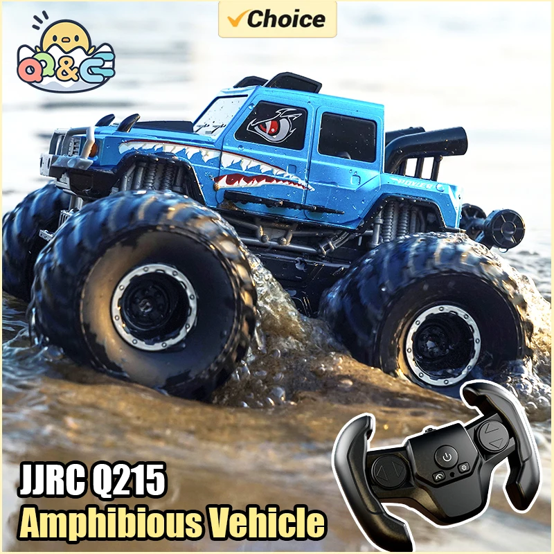 

JJRC Q215 автомобиль с дистанционным управлением и датчиком жестов, вращающаяся на 360 градусов вакуумная резиновая шина-амфибия, радиоуправляемый автомобиль, игрушки для мальчиков, детский подарок