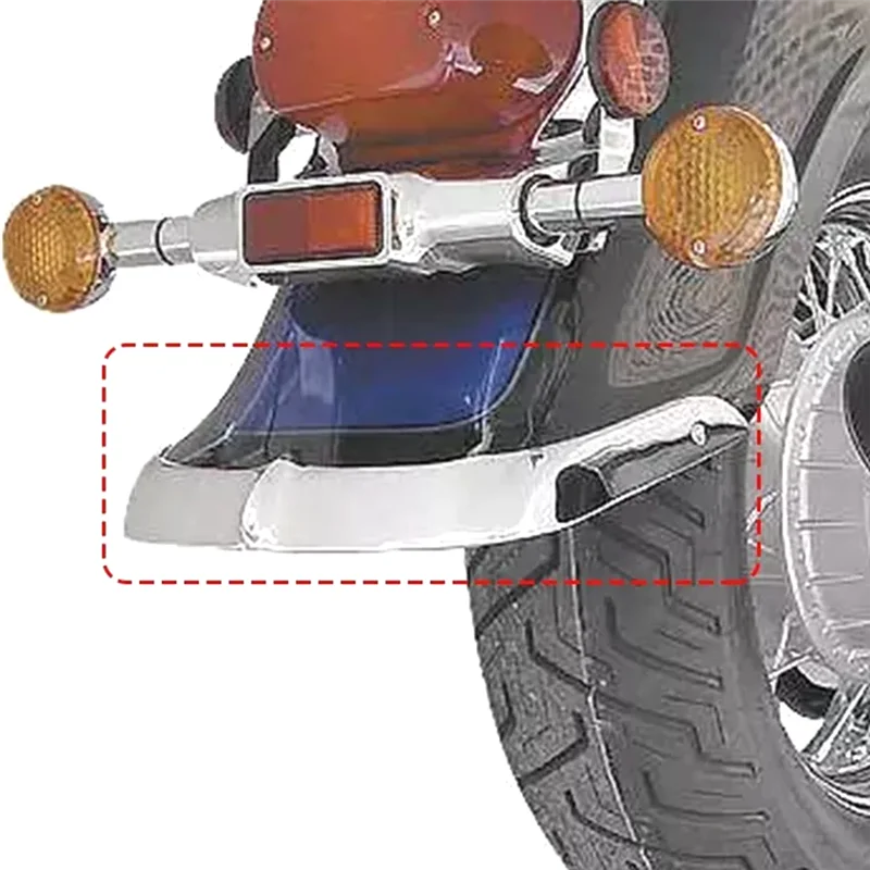 

A60E-Rear Fender Tip Fit For Suzuki Boulevard C50B 05-08 Intruder Volusia VL800 01-04