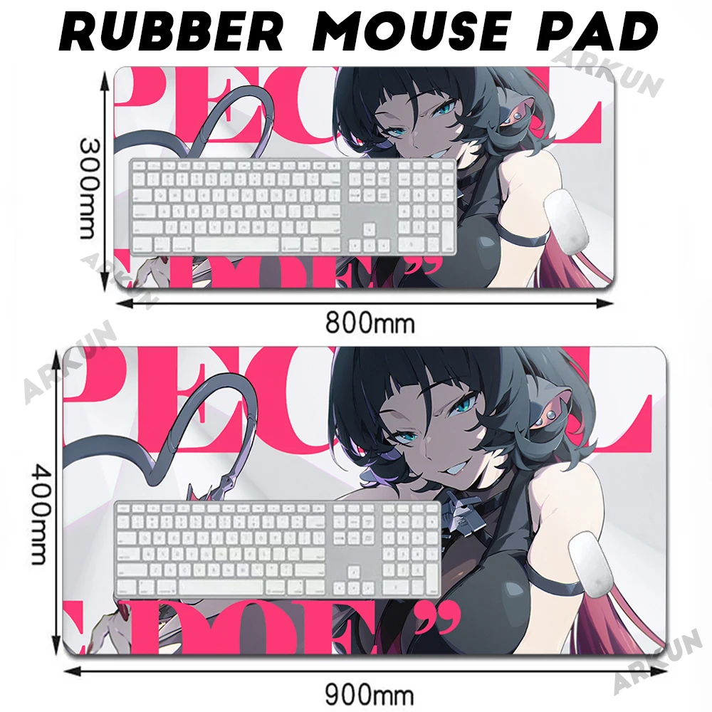 Large Fashion Hot Cool Zenless Zone Game Kawaii Hot SEX Girl Jane Doe Mouse Pad Computer Game Locking Edge Non-slip XXL90x40 Mat