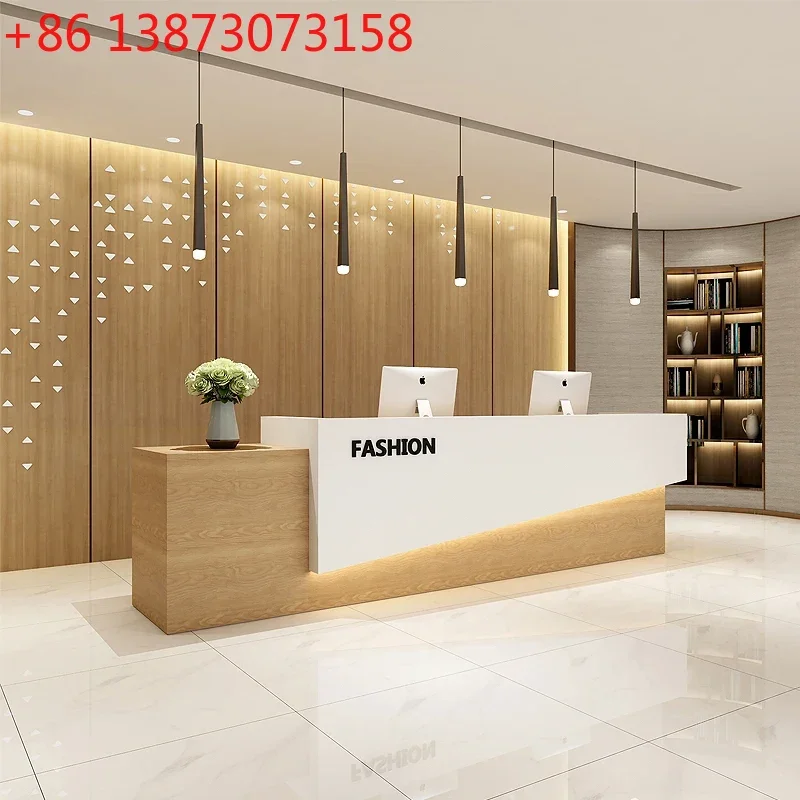 

Simple Modern Company Hotel Reception Desk Atmosphere Barber Shop Training Institution checkout page9344