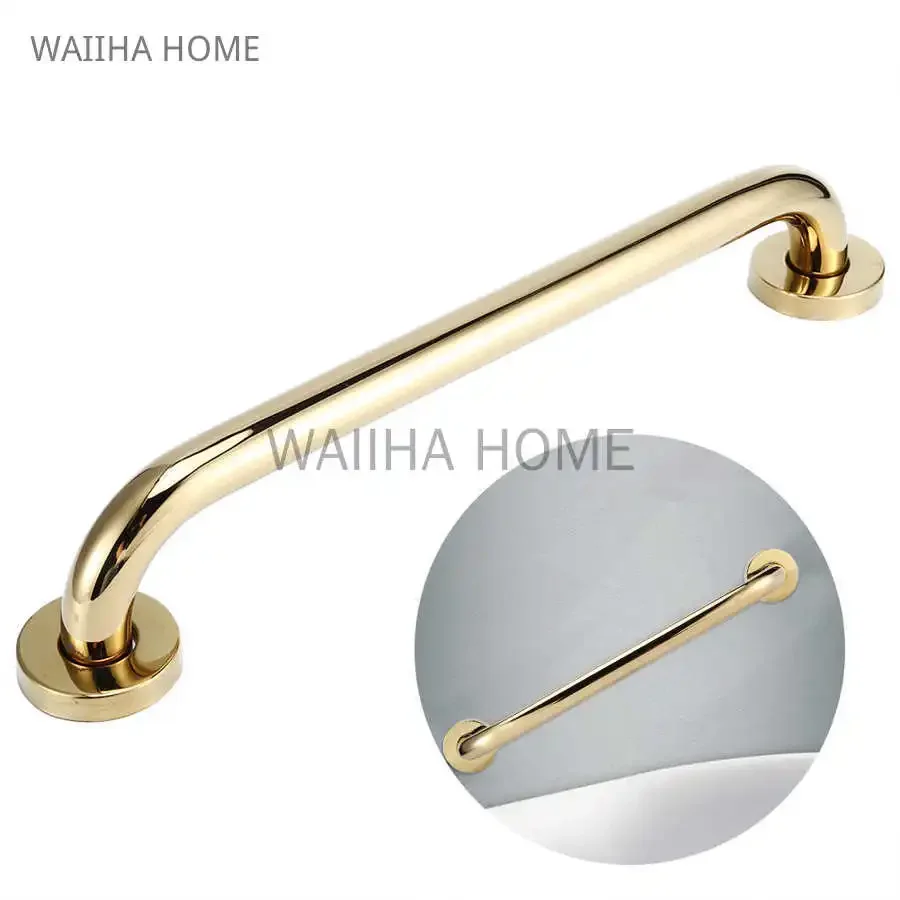 

Anti-Slip Handrail Grab Bar for Bathroom Toilet Stainless Steel Gold Bathtub Shower Safety Handle Rail Bathroom Accessories
