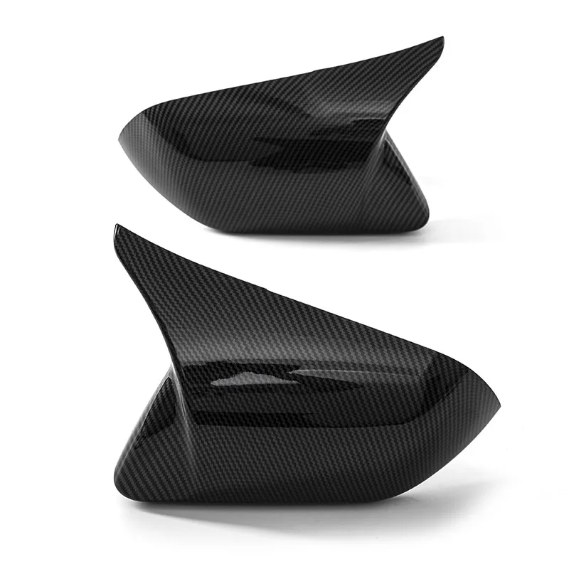 For Ford Mustang 2015-2022 Car Rearview Mirror Cover Wing Side Mirrors With/No Signal Light Auto Exterior Accessories