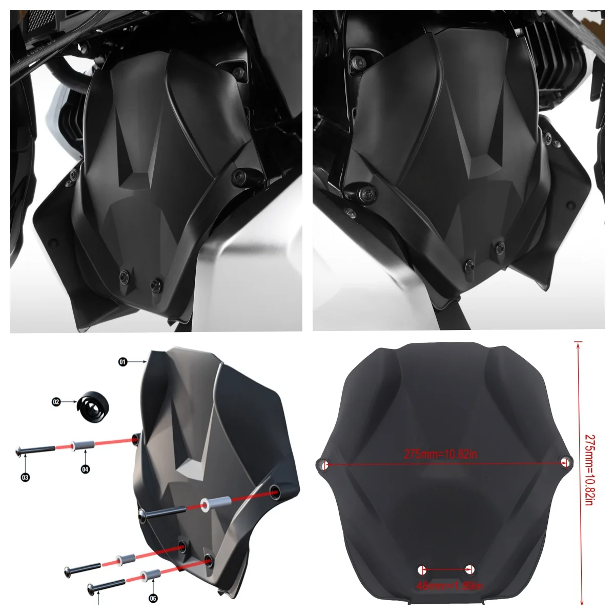 For BMW R1200GS R1250GS LC ADV R1200RT R1250RS R1250RT R 1200 GS New Motorcycle Engine Guard Belly Pan Shield Cover Protector
