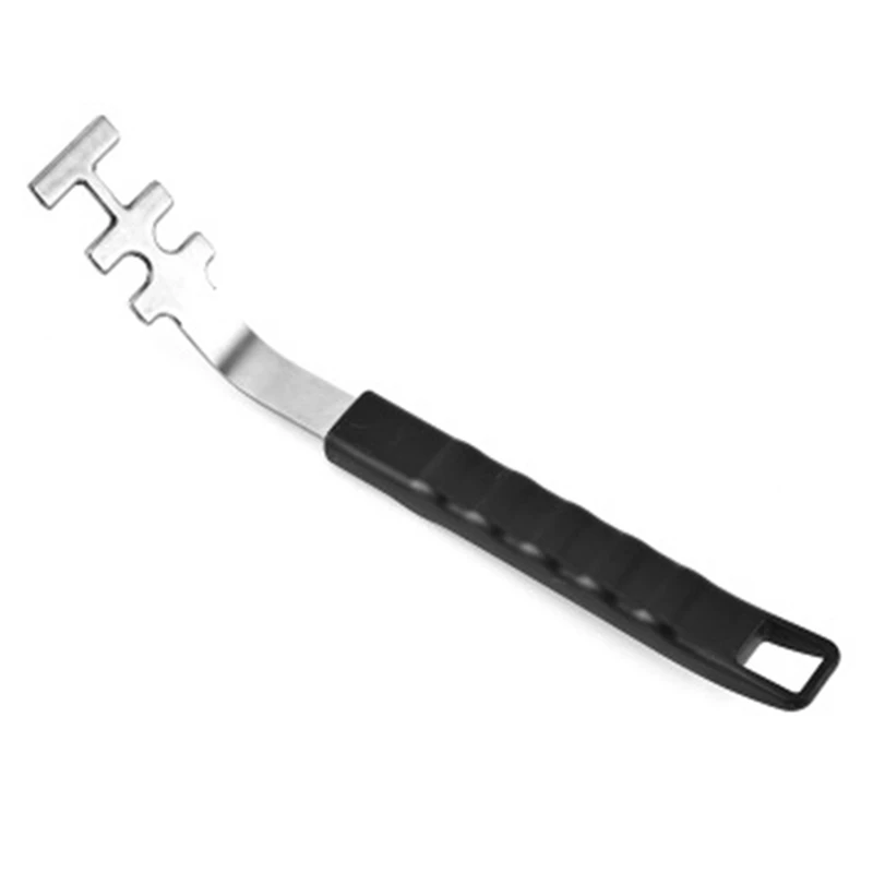 Rede de forno comercharger, 2 peças, grelha de calor, levantador de grelha, anti-queimadura, ferramenta levantadora de grelha de churrasco, acessórios para acampamento