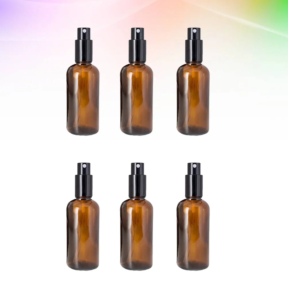 6 Stuks Lege Spray Flessen Voor Parfum Hervulbare Glazen Reizen Misters Draagbare Make-Up Water Containers 15Ml Lekvrij