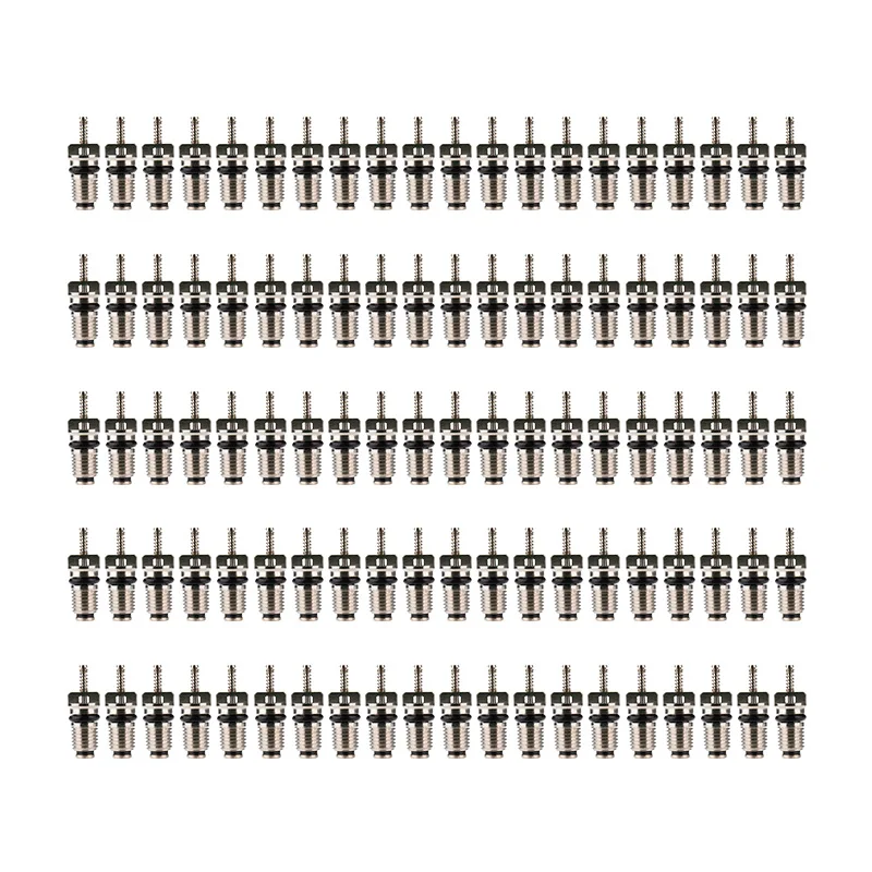 100pcs,R134a JRA Valve Core AC Air Conditioning Pipeline Repair Kit Replacement (High Quality Type)