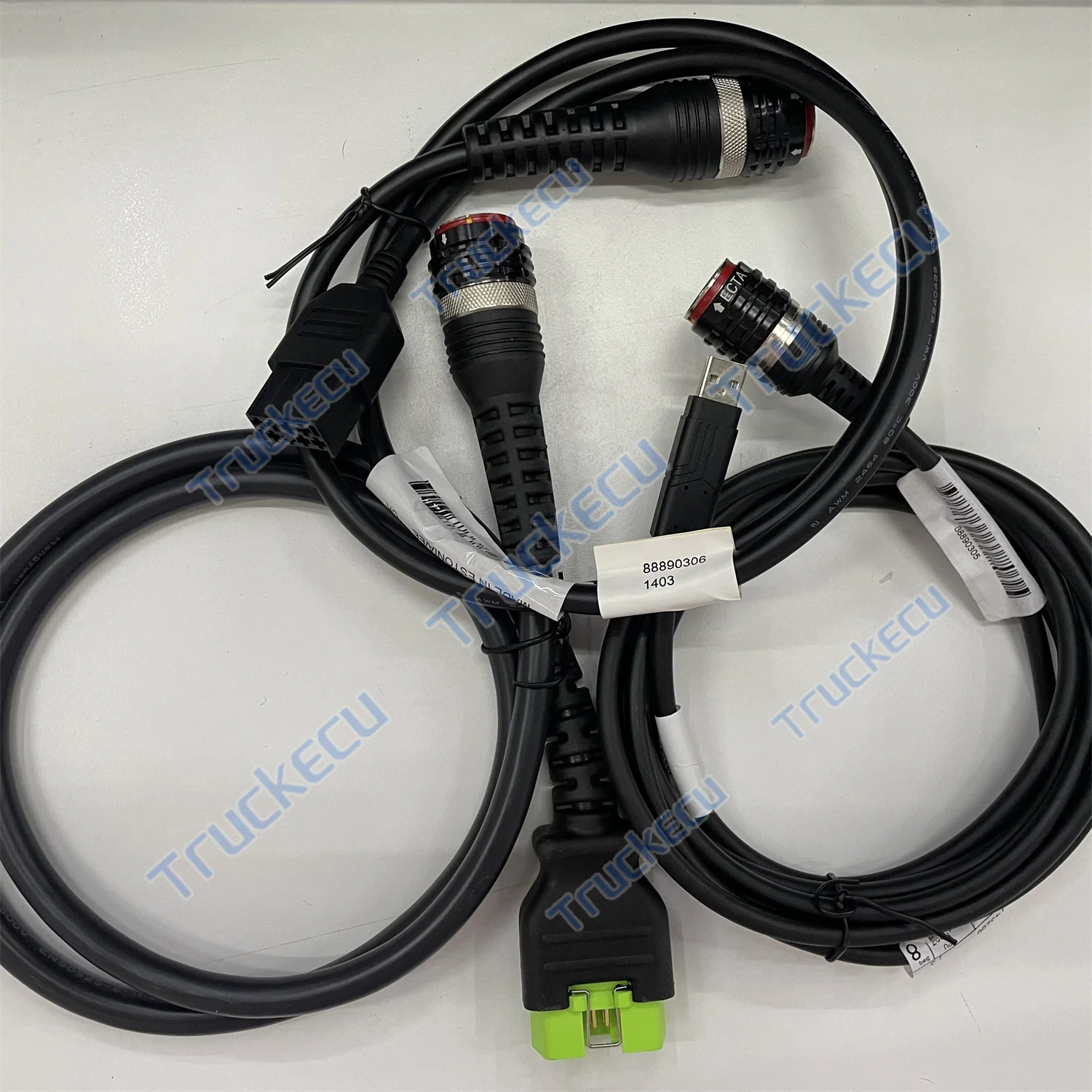 

8 Pin 88890306+OBD2 OBDII 88890304+USB 88890305 Diagnostic Cable VOCOM 88890300 VOCOM 2 II Adapter 88894000