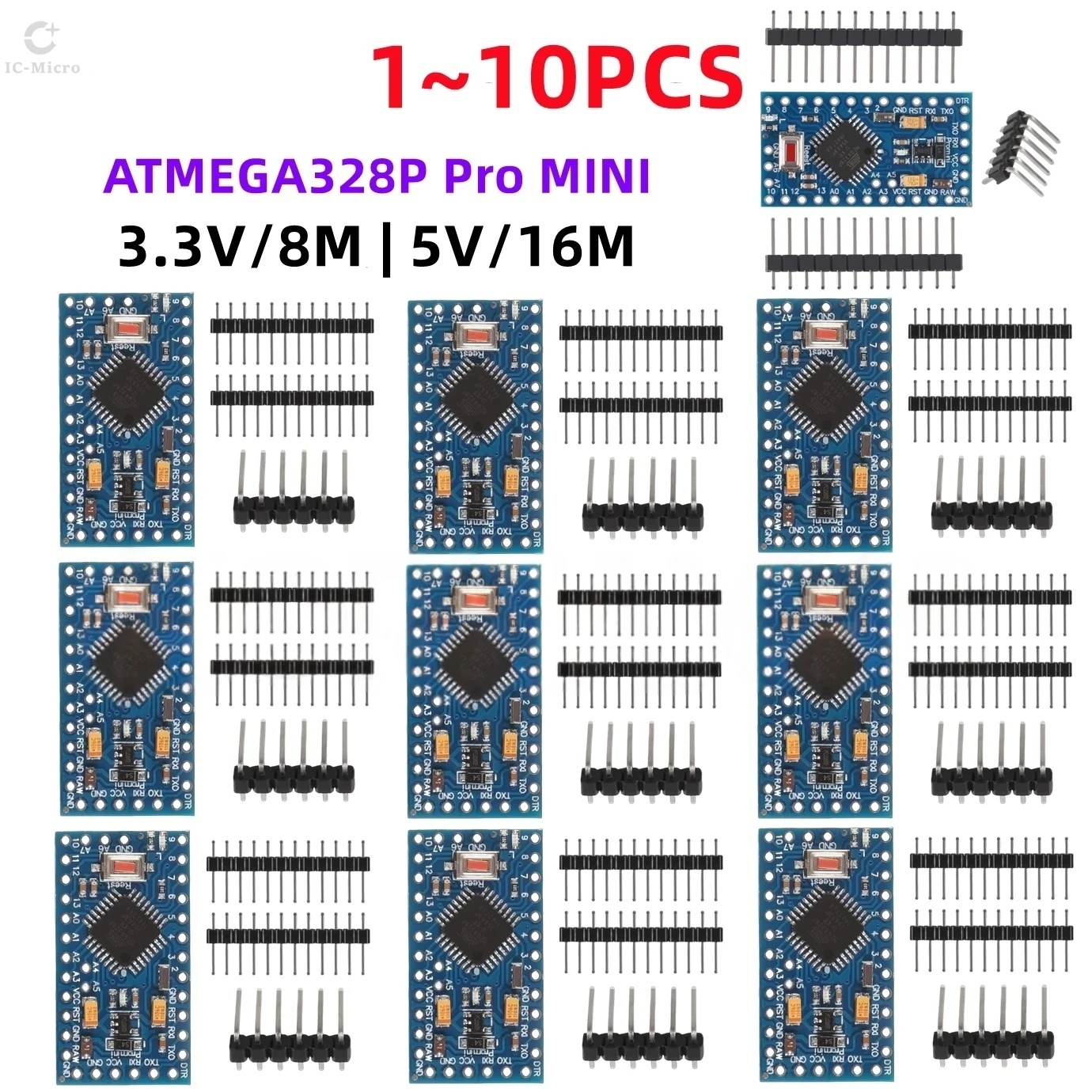 1-10 Uds Pro Mini 3…