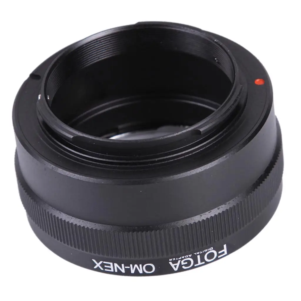 Adaptadores de Lente de Cámara de Metal OM a NEX, Conversor de Enfoque Manual para Lentes Olympus OM a Cámaras Digitales Sony con Montura E