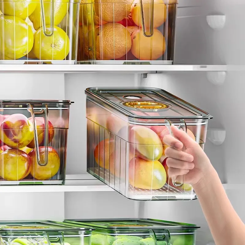 

Refrigerator sorting storage box, eggs, fruits and vegetables, food grade storage sub-packaging fresh-keeping box