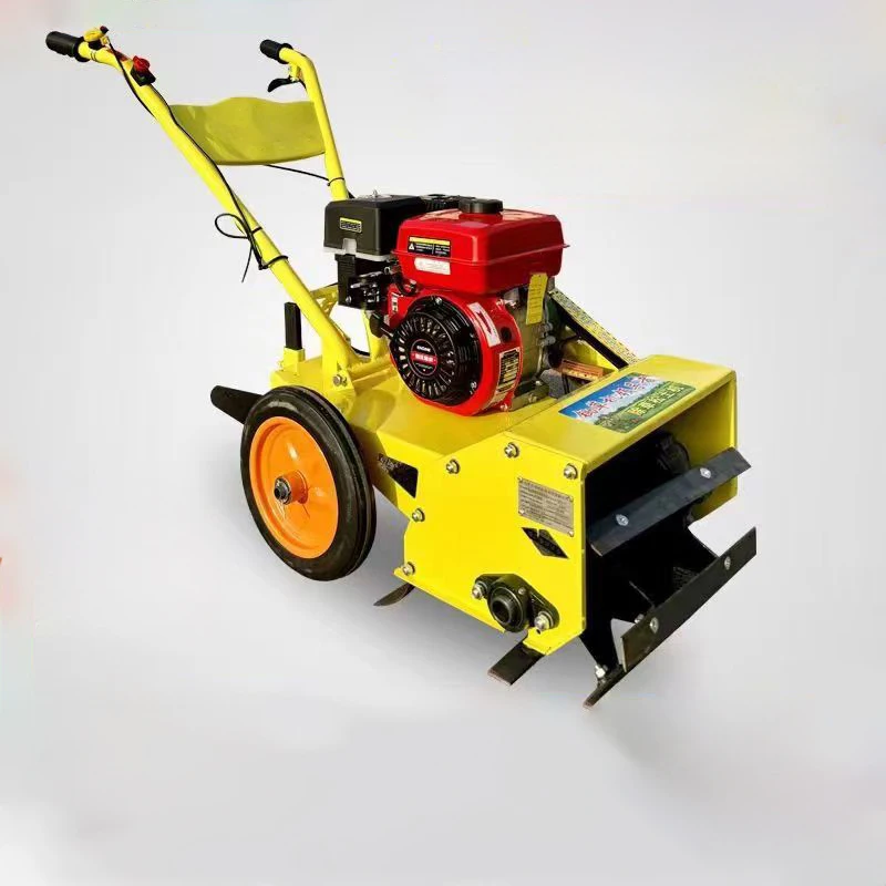 Mini tiller cultivator weed removal machine farm weeding machine