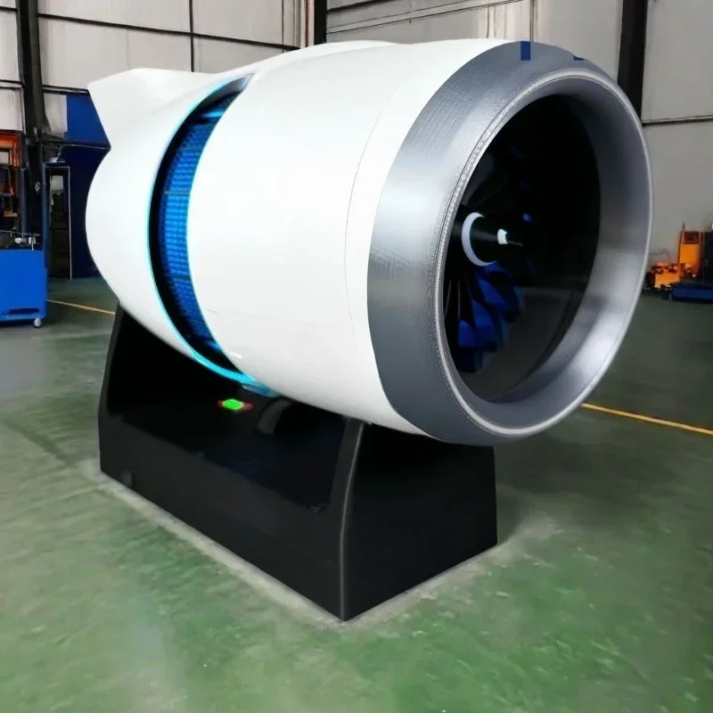 Fan turbojet engine aviation assembly model 3D printing three-dimensional puzzle aircraft mini engine