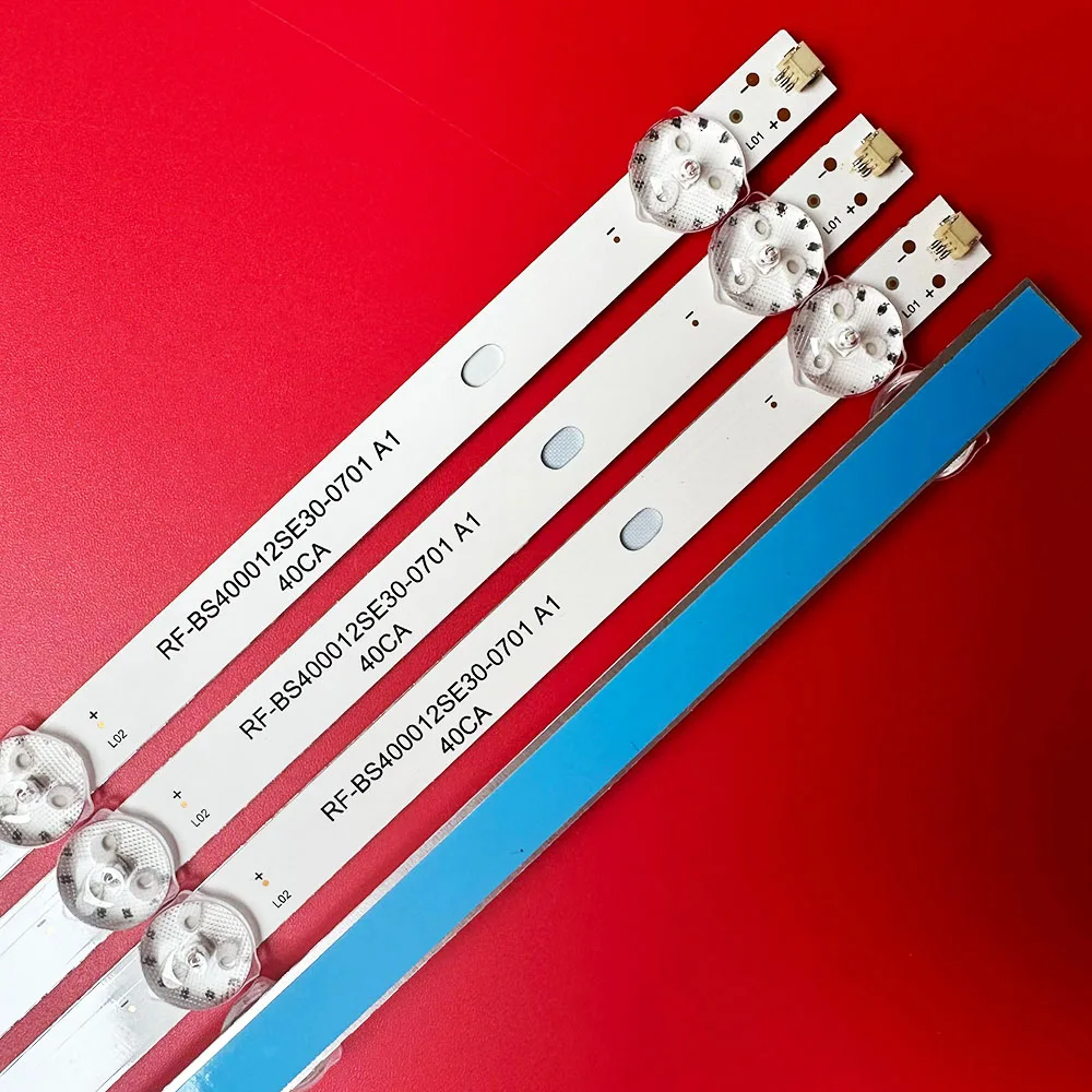 4/12PCS LED BackLight Strip for RF-BS400012SE30-0701 A1 F40E8000Q DM-LED40F205BT2 LC-40FI3012E
