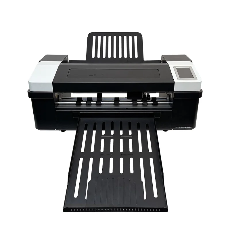 Servo Motor Dual Head A3+ A4+ LABEL CUTTER/ Sticker Contour Label Cutting Machine