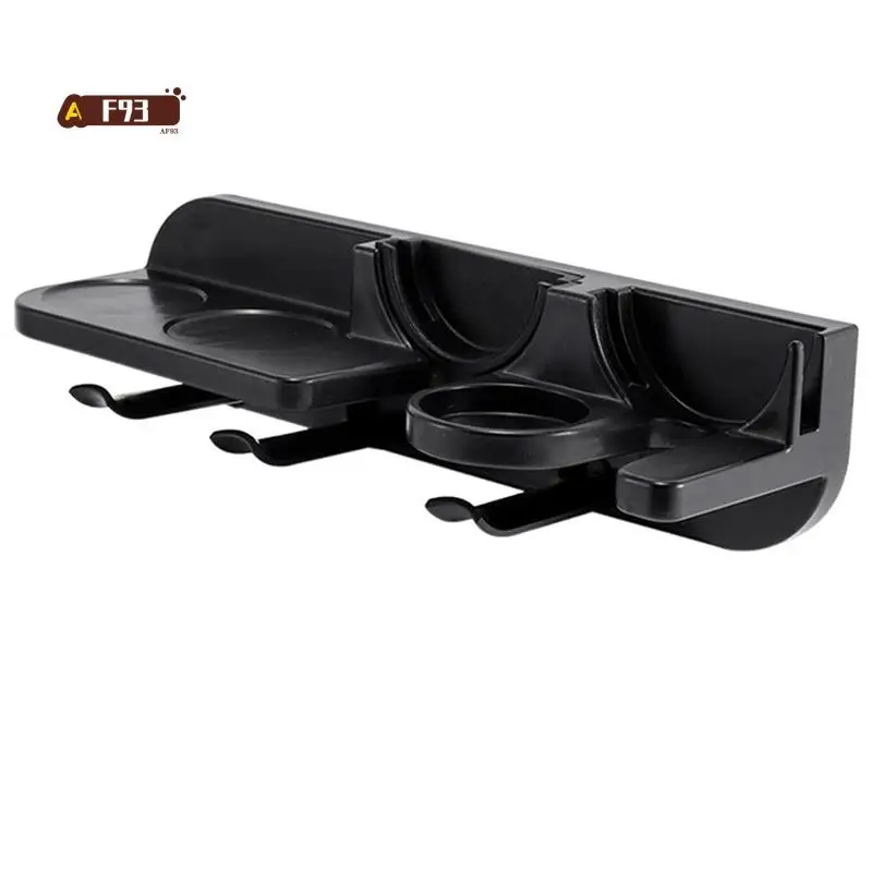 

AF93-Coffee Set Portafilter Storage Wall Rack Self-Adhesive Wall Mount Espresso Coffee Filter Holder