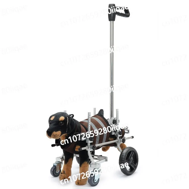 Dog Supplies Disabled Car Puppy Rehabilitation Walking Assist Car Pet Disabled Car Four Wheel Scooter