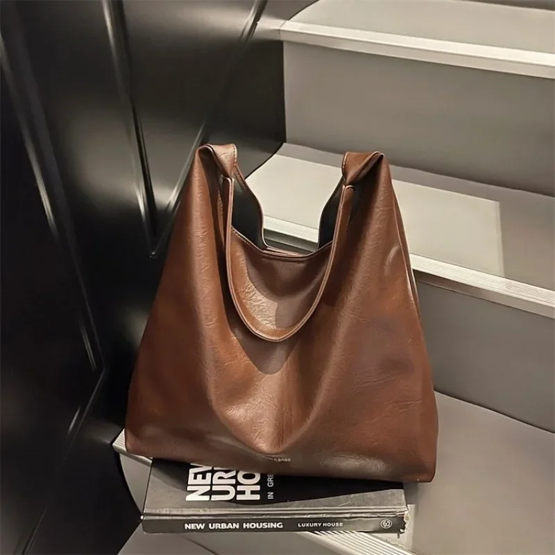 

Women Elegant Messenger Leather Tote Luxury Designer Diaper Bag Classic Handbag Large Capacity Crossbody Handbag