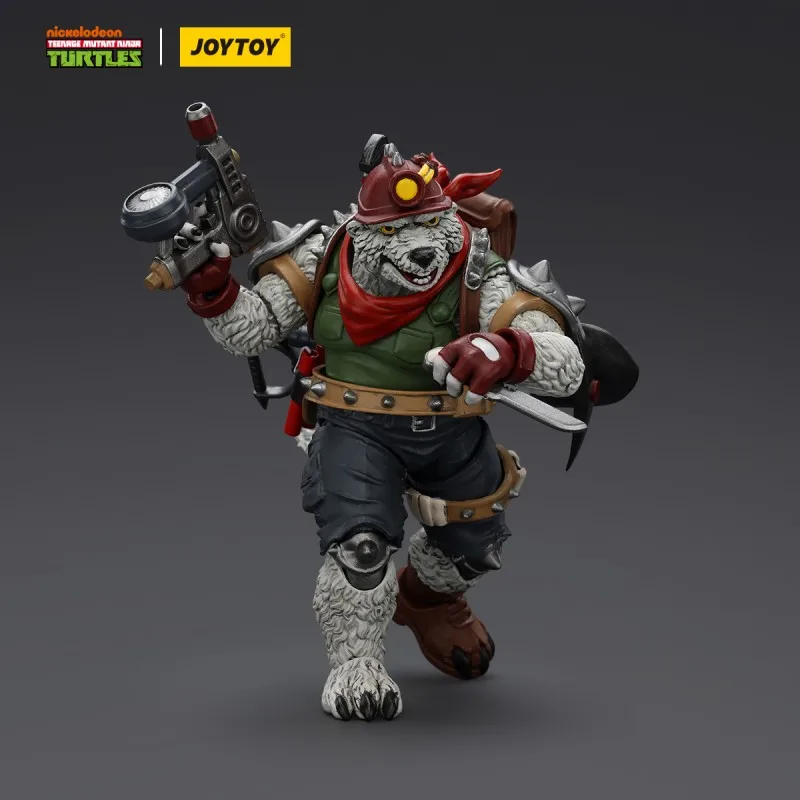 【الطلب المسبق】JOYTOY TMNT Teenage Mutant Ninja Turtles Series Dirtbag 1:18 عمل نموذج لجسم إصدار جامعي لعبة هدية
