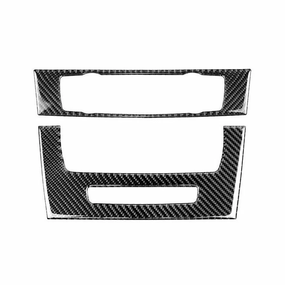 

Brand New CD Panel Trim Panel Trim Air Condition CD Panel Trim Black Carbon Fiber Display And Different Light Easy To Install