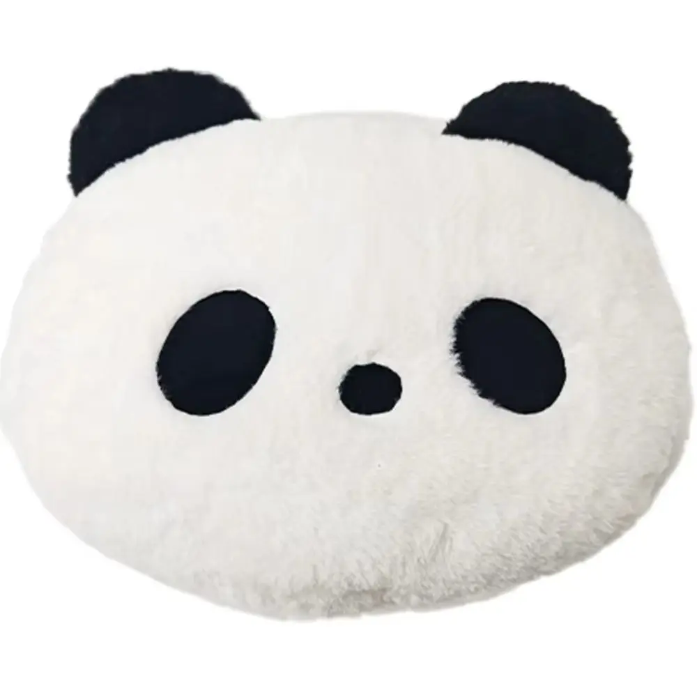Peluche Panda en Forme de Coussin, Décoration d'Intérieur, Canapé de Chambre, Coussin Panda Kawaii 30cm, Coussins Panda