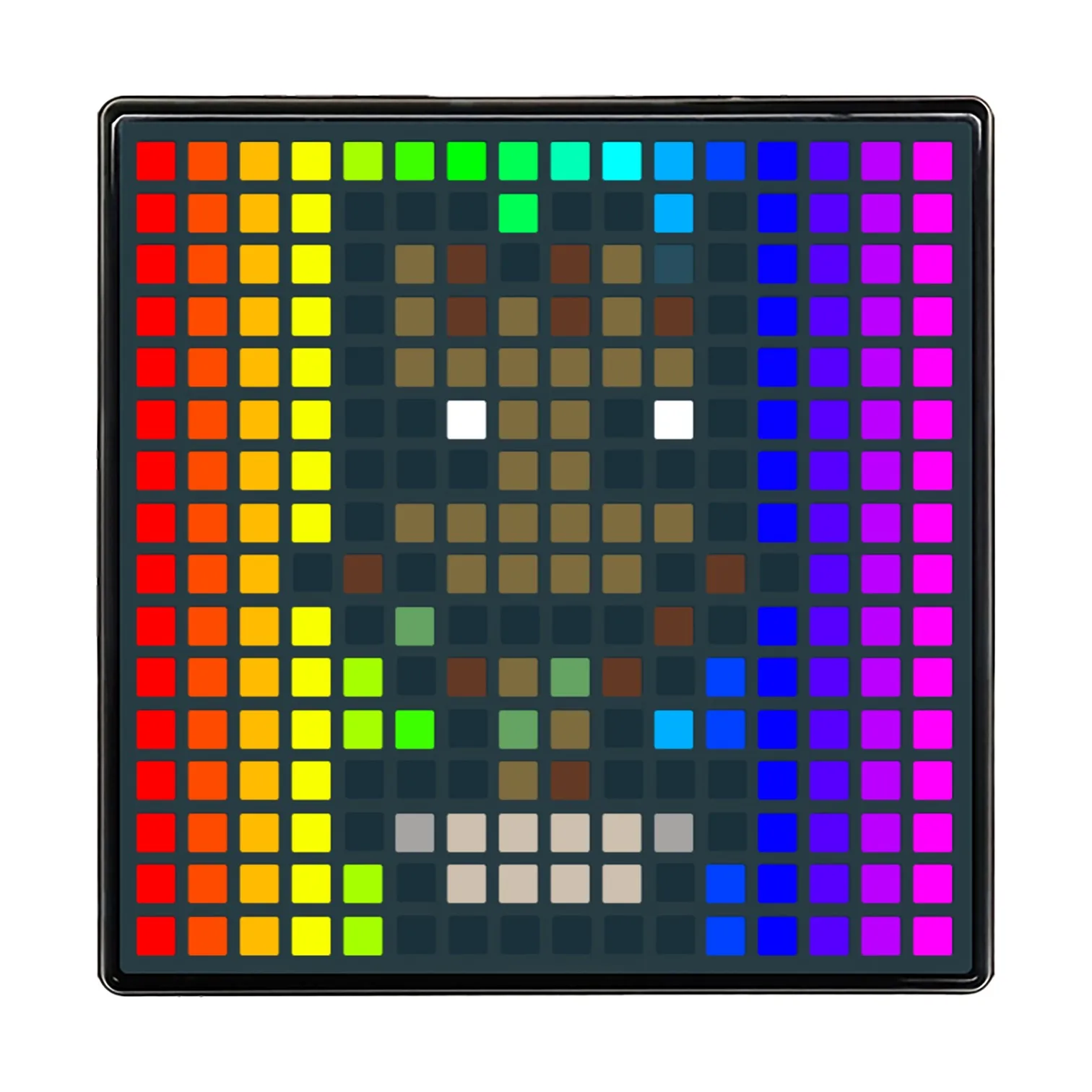 

HI.GROOM idot-1 16X16 P11 RGB LED Screen Backpack Patches APP Control Display Desktop Decor Ornament Live Streaming Pixel Panel