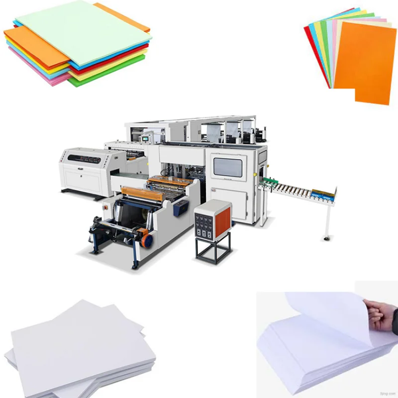 A4 Paper Cutting Machine A3 Copy Paper Roll Sheeting Machine