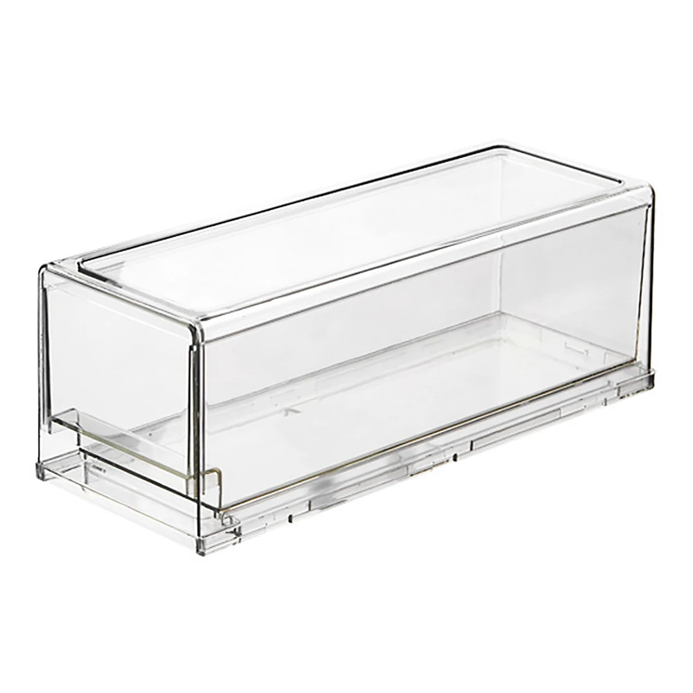 

Drawer Refrigerator Storage Box Clear Food Storage Bin Fruit Vegatable Meat Freezer Fridge Stackable Kitchen Organizer S