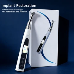 Dental Implant Electric Torque Wrench Universal Screwdriver with 16PCS Screw for Implantation Dentistry Repair Tool