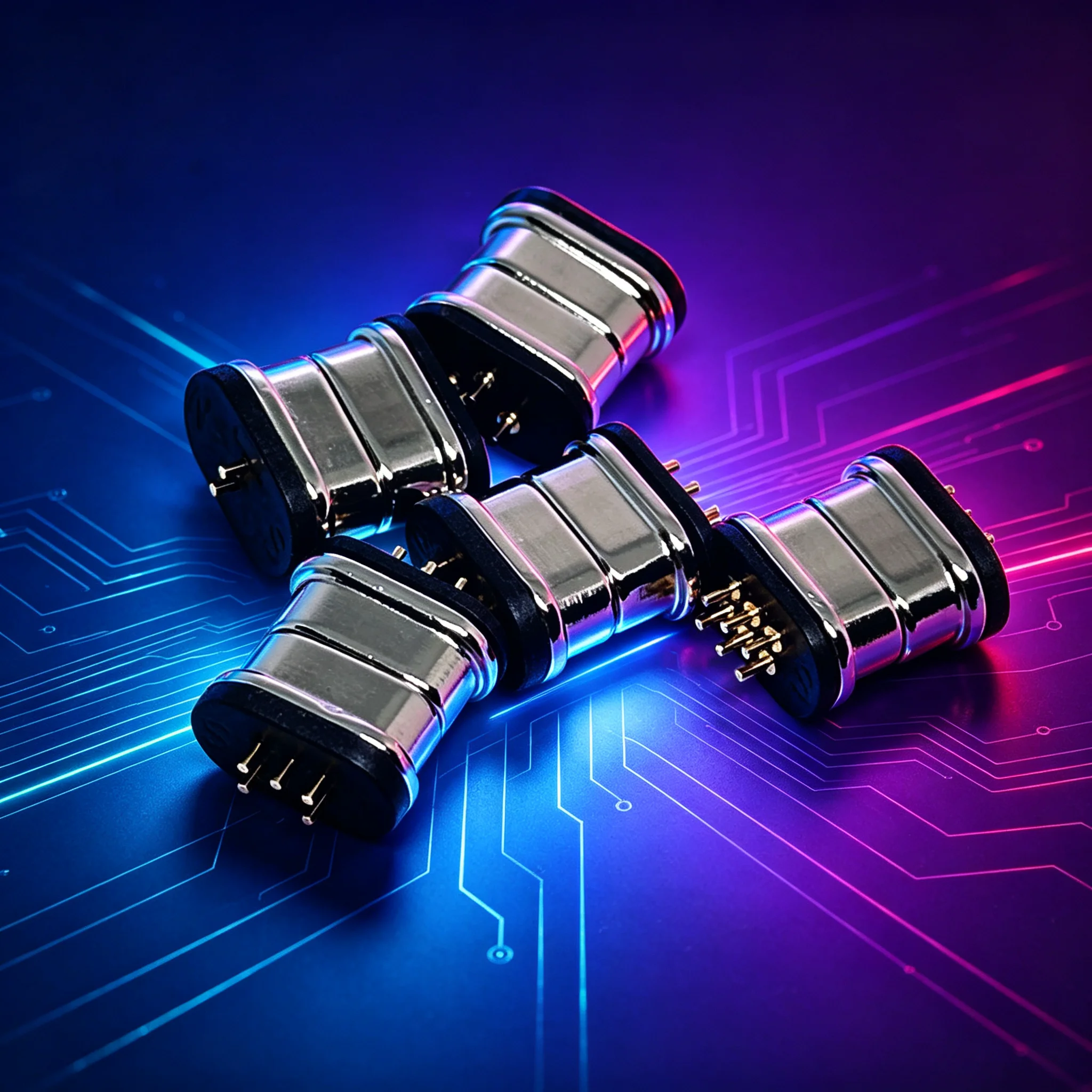 10Sets 2Pin 3Pin 4Pin 5Pin 6Pin Spacing 2.54mm DC Magnetic Pogo Pin Connector Pogopin Male Female Spring Loaded DC Power Socket