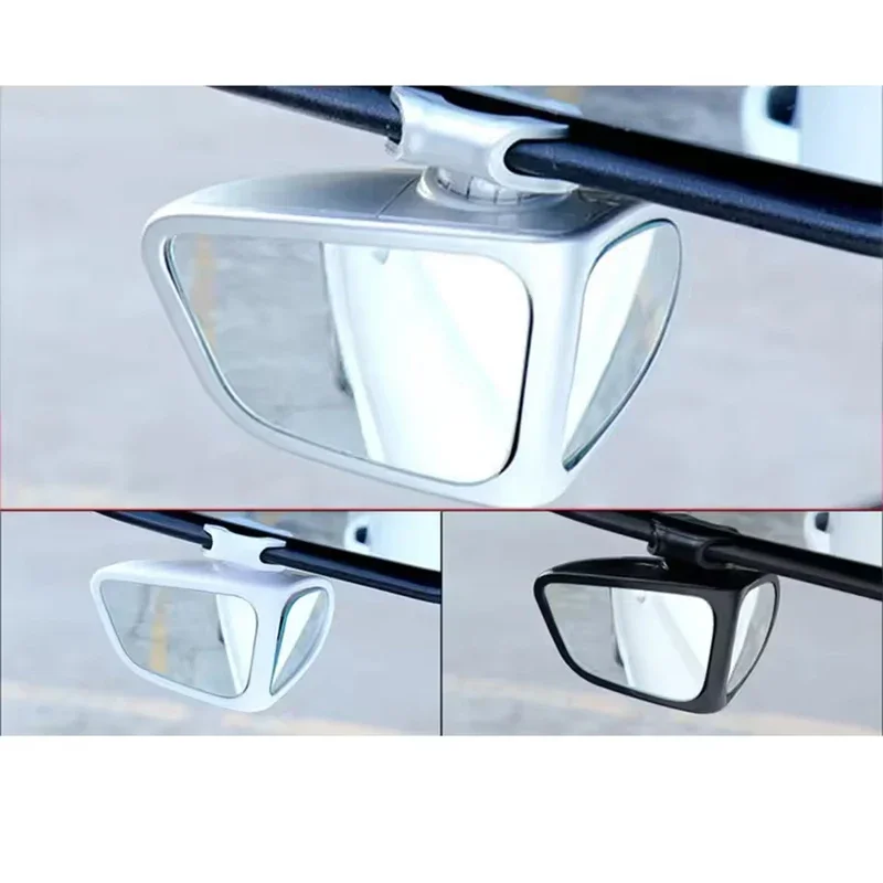 2Pcs 360° Adjustable Blind Spot Mirrors Convex Wide Angle Rearview For Citroen C3 C4 C4L C5 C6 Berlingo Jumpy Picasso DS3 DS4