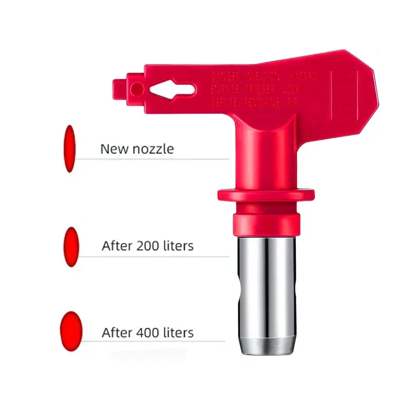 Suntool Airless Paint Latex Spray Gun High Pressure 3600 PSI with 5 X Tip 315，517，519，621，623 and 6 X Filters 2 X seat