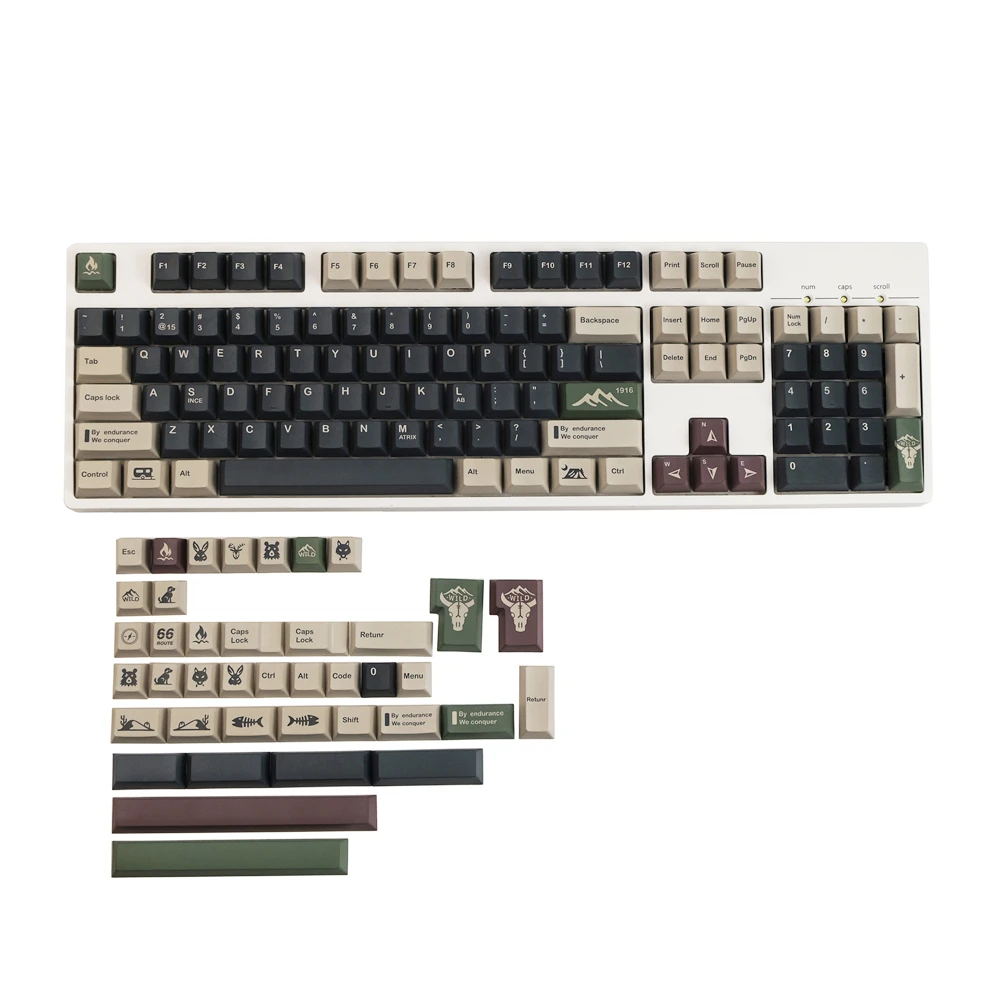 GMK-Mechanical Keyboards KeyCap GMK Wild PBT DYE-Sublimation Key