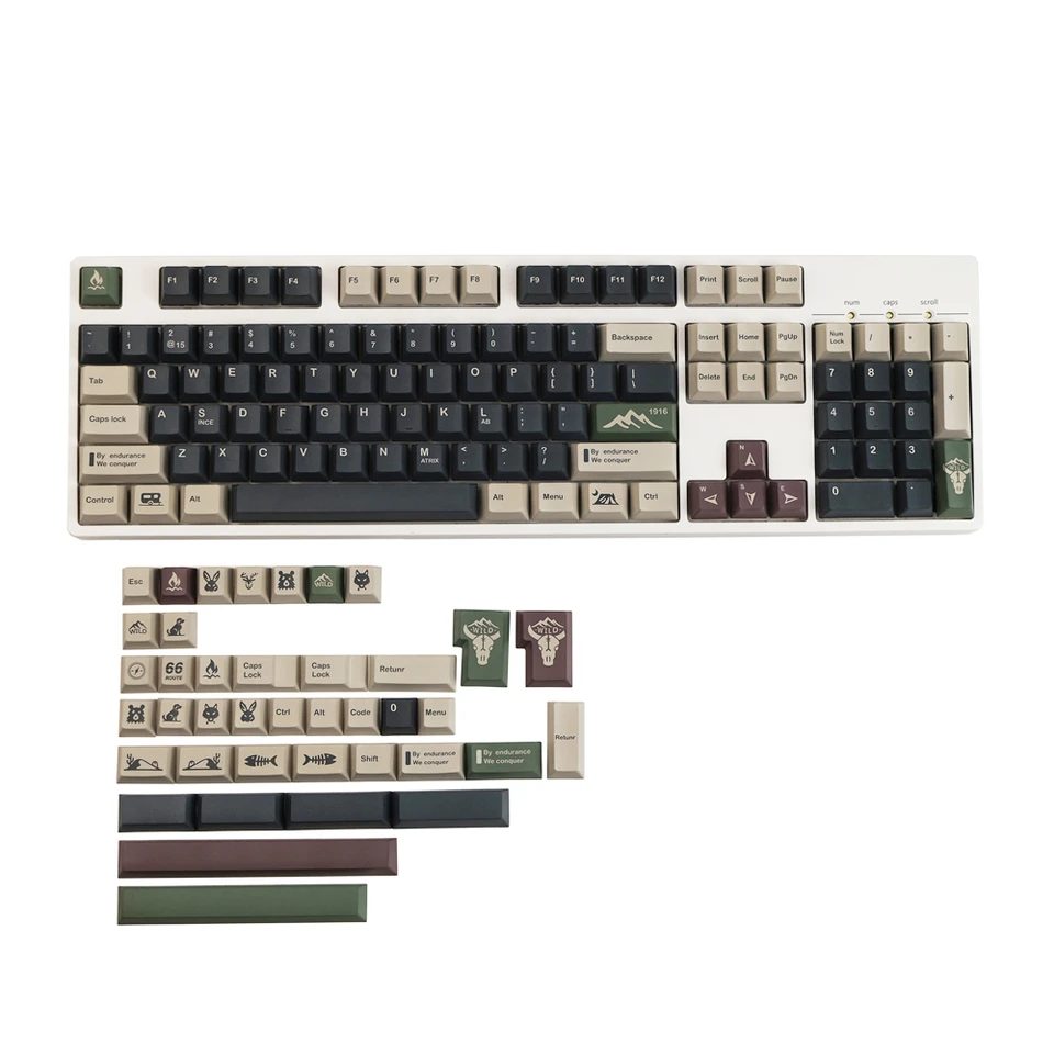 GMK-Mechanical Keyboards KeyCap GMK Wild PBT DYE-Sublimation Key