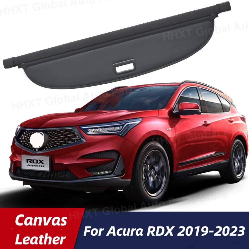 Rear Cargo Cover For Acura RDX TC1 2 MK3 2019 2020 2021 2022 2023 2024 Car Trunk Luggage Curtain Organizer Retractable Storage