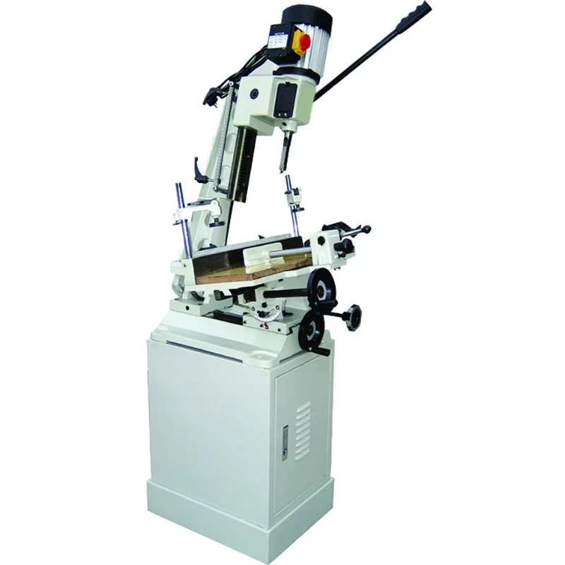 

Desktop chisel, wooden chain forming machine