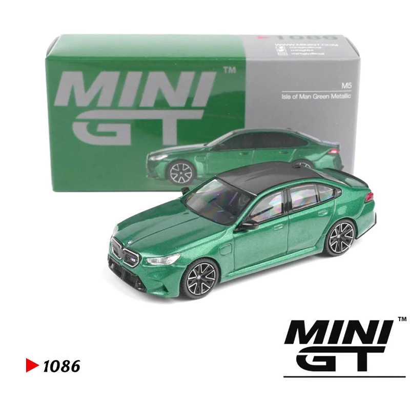MINIGT Modelo de Coche de Aleación a Escala 1/64, Simulación de Coche M5 (G90) Coupé, Exhibición Estática, Juguete Coleccionable, Regalo, Recuerdo, Decoración