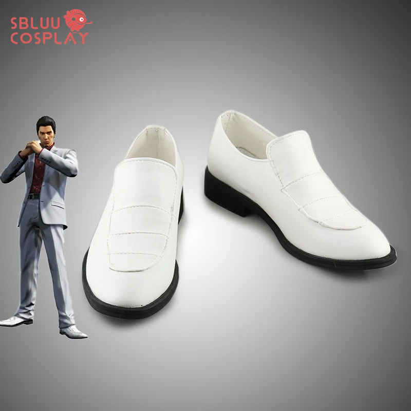 SBluuCosplay Kiryu Kazuma Cosplay Shoes Custom Made Boots