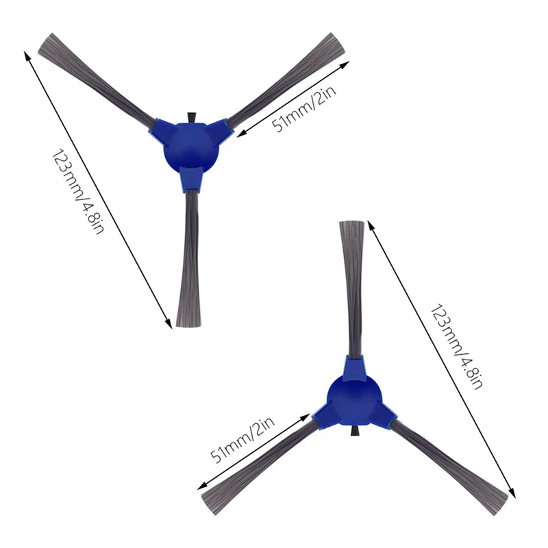 A83G-20 Stuks Voor Anker Eufy Robovac 11S 30 30C 15C 12 25C 35C Robot Stofzuiger Rand borstel Vervanging Accessoires