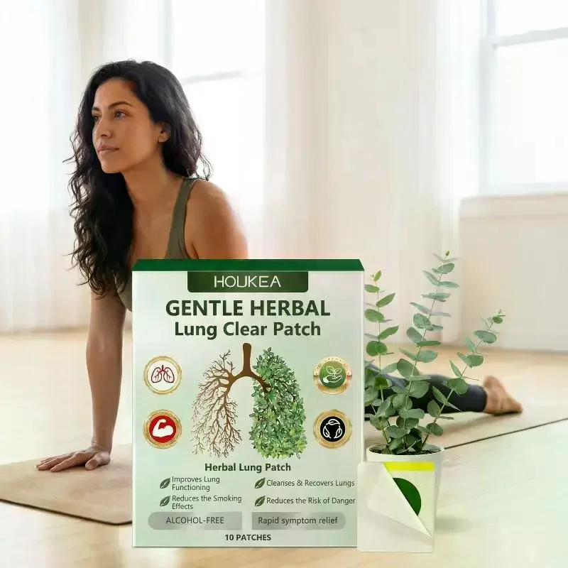 

Herbal Soothe Patches Relieve Dry Cough Enhances Lung Immunity for Men Women for Night Use