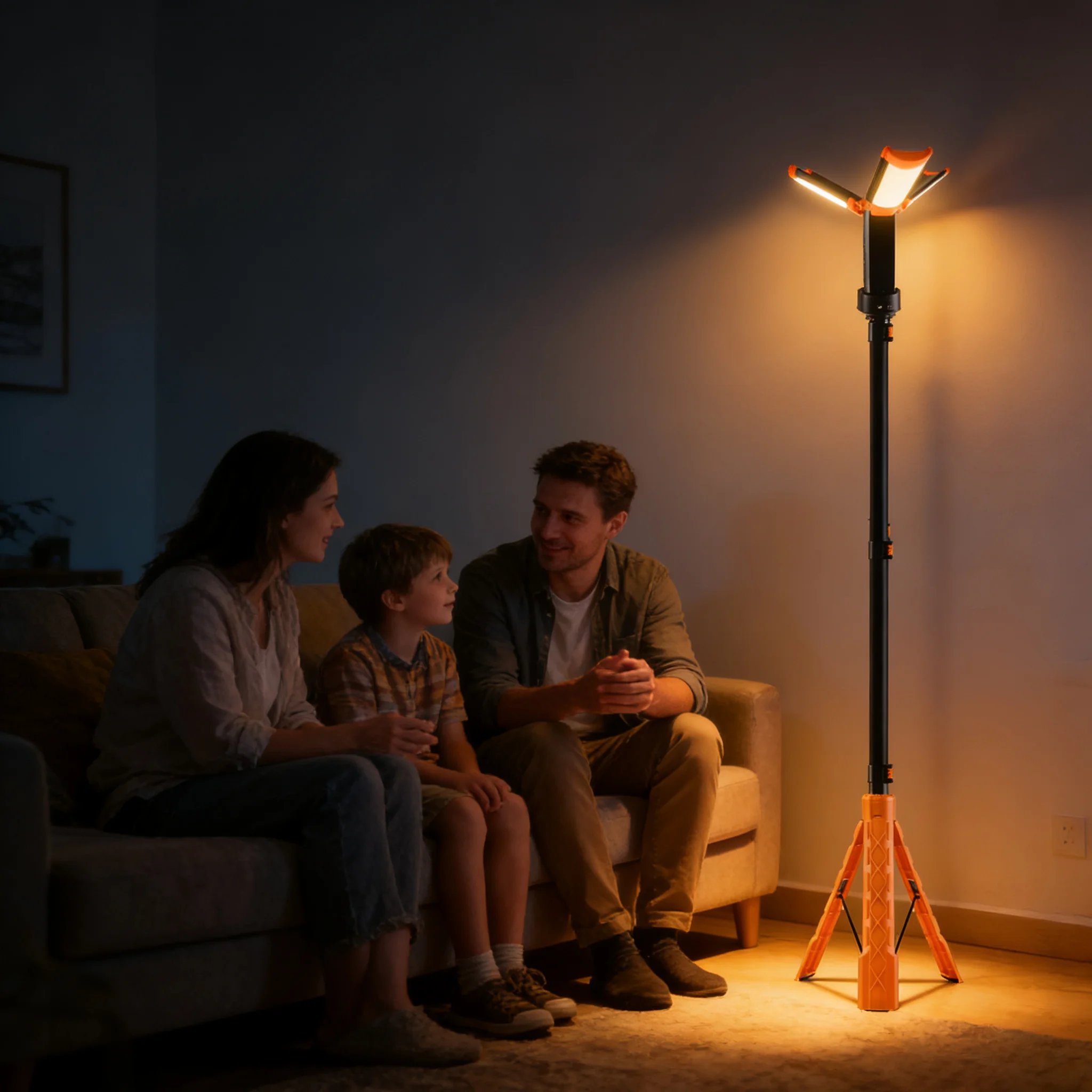 

Высококачественный водонепроницаемый перезаряжаемый светодиодный фонарь для улицы, портативный складной штатив из алюминиевого сплава, подходит для кемпинга и экстренных ситуаций.