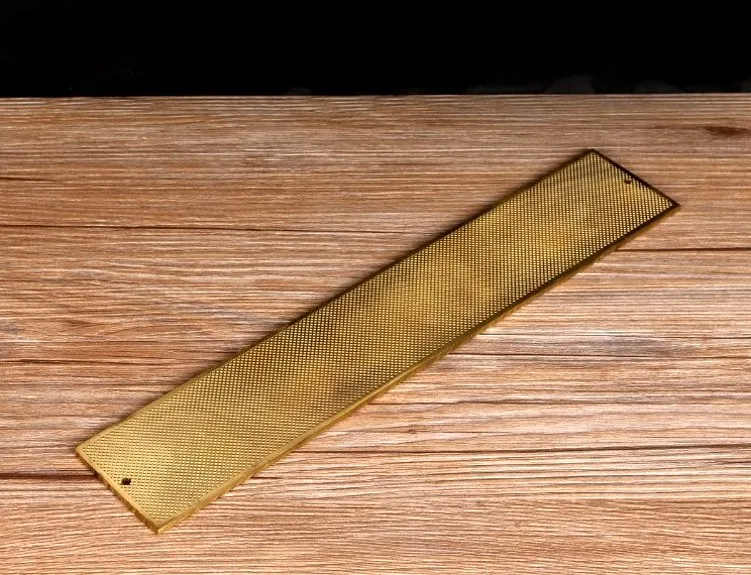 

6 Golden Emperor Smooth Coins Feng Shui Ruler