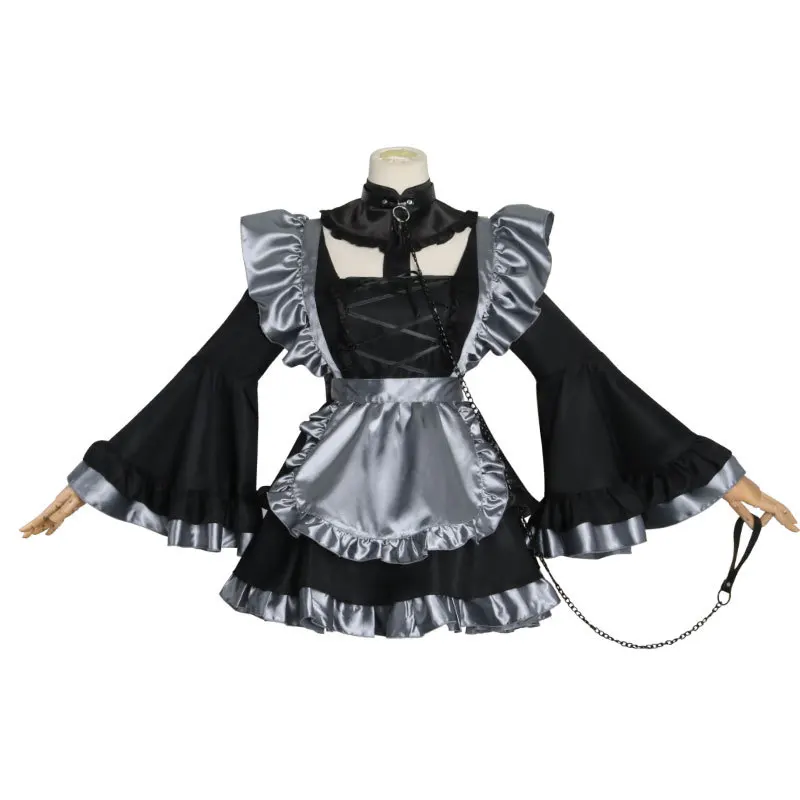 Kitagawa Marin Cosplay Anime My Dress Up Darling Costume Dresses School Uniform Black Maid Outfits Christmas Suit Girls Women