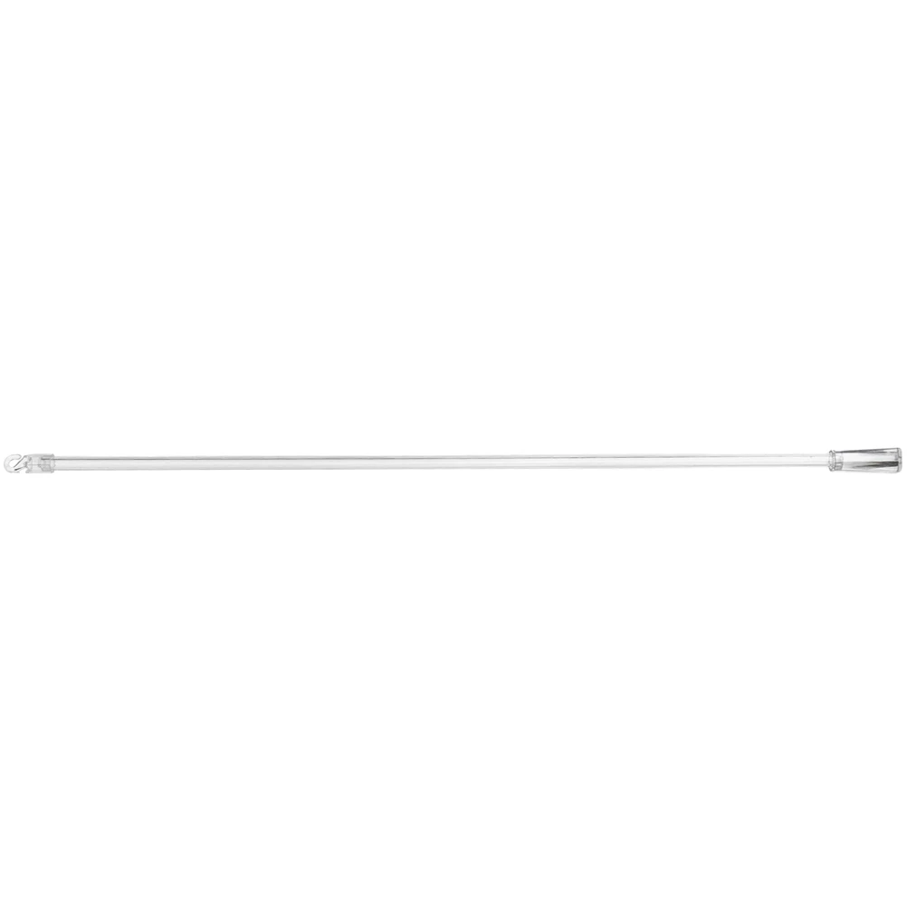 

Curtain Hooks Transparent Pull Rod 15 Inches PP Material Blind Accessories Durable Long Rod for Window Blinds Modern