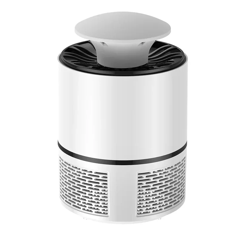 New LED indoor photocatalyst mosquito killer lamps USB black/white color direct plug mosquito trap lamp bedroom living room Hot