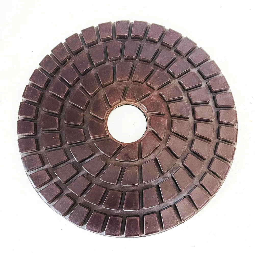 

10 Inch 250mm Diamond Resin Polishing Pad Renew Floor Polishing Pad For Grinding And Cleaning Stone Granite Marble Concrete